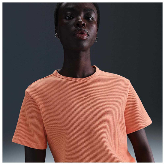 Nike Γυναικεία κοντομάνικη μπλούζα Sportswear Chill Waffle Tee